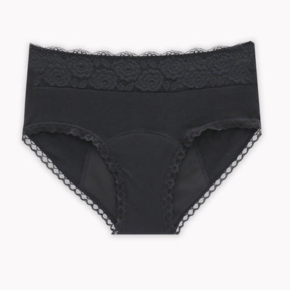 Culotte menstruelle 4 couches – Dentelle élégante, tailles XS à 6XL